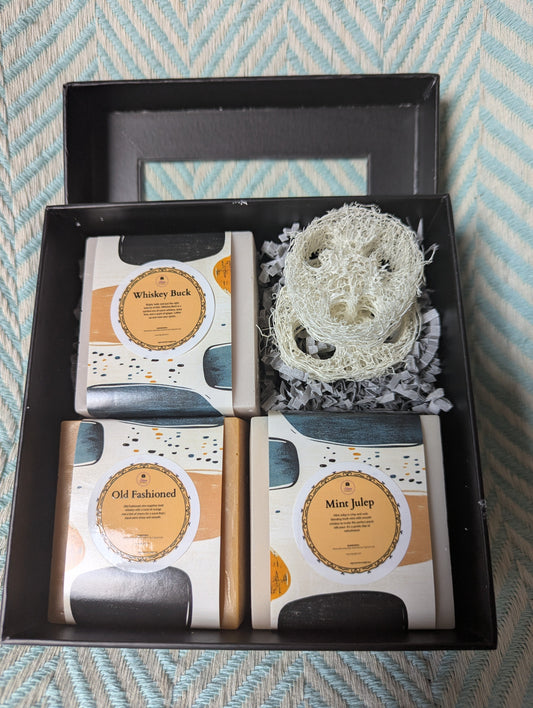 Cocktails in the Shower: Men's Soap Gift Box